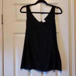 Yummie Black V-Neck Shapewear Tank- size 3X